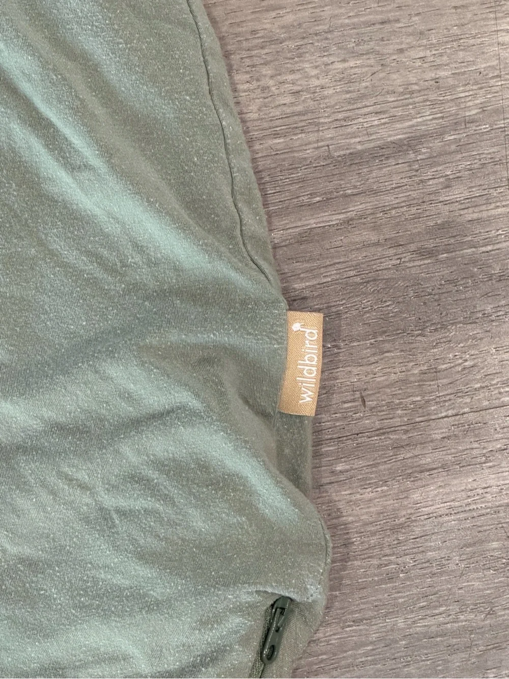 Wildbird Sleep Sack Wearable Blanket 1.0 TOG Sage Green Size Small (0-6M)